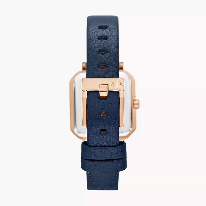 Armani Exchange Leila Rose Gold Stainless Steel Women&
