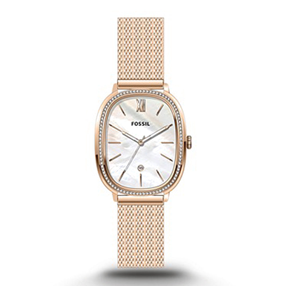 Fossil Mother of Pearl Analog Women&