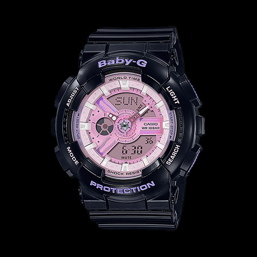 Casio Baby-G Ladies Analog-Digital Watch BA-110PL-1ADR