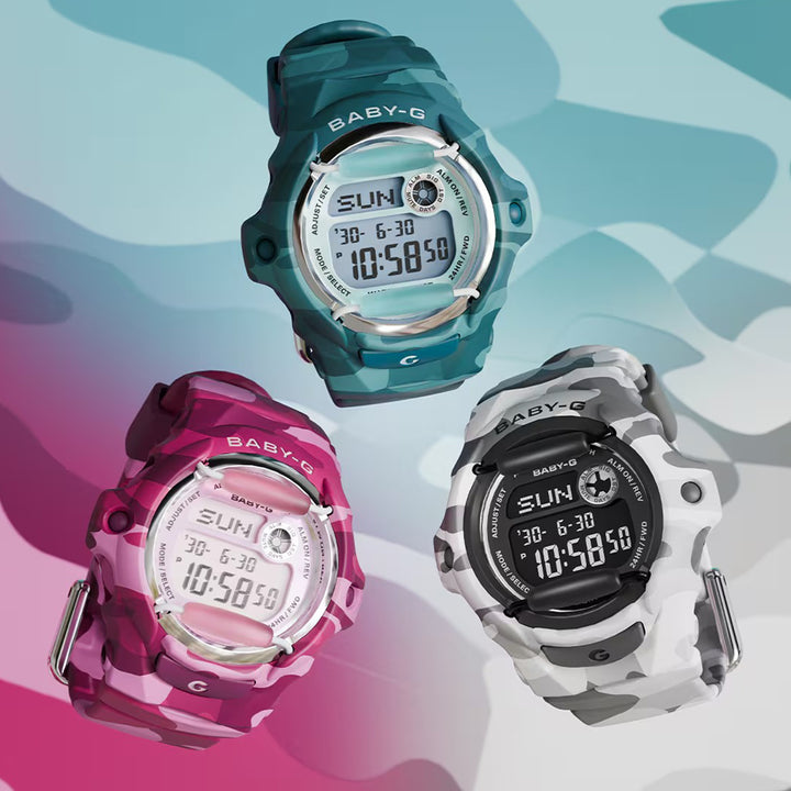 BABY-G Digital Women Watch BG-169CMB-8DR