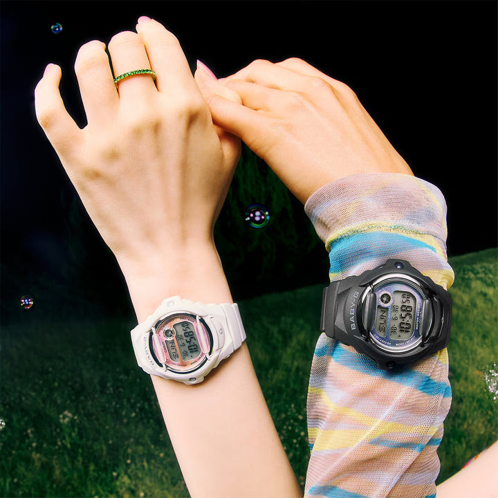 BABY-G Digital Glitter Black Women Watch BG-169GD-1DR