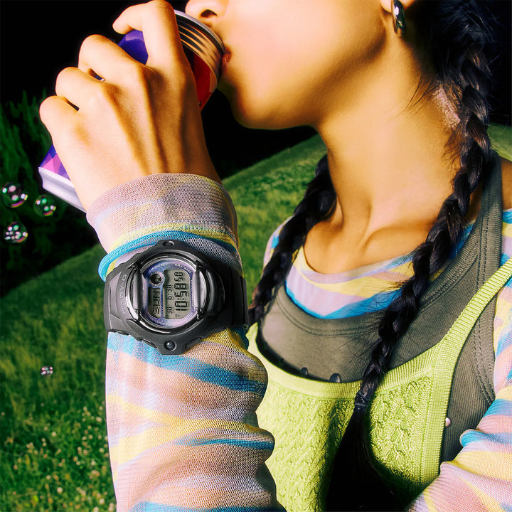 BABY-G Digital Glitter Black Women Watch BG-169GD-1DR