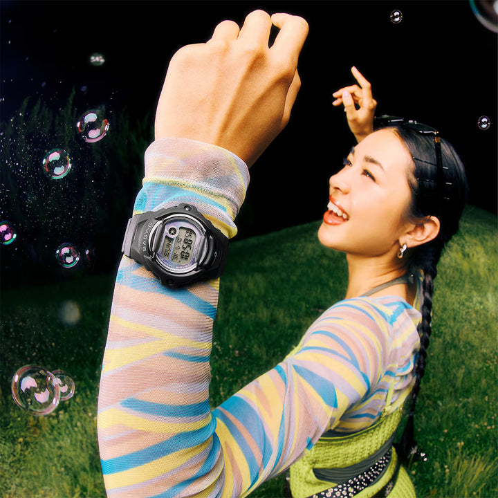 BABY-G Digital Glitter Black Women Watch BG-169GD-1DR