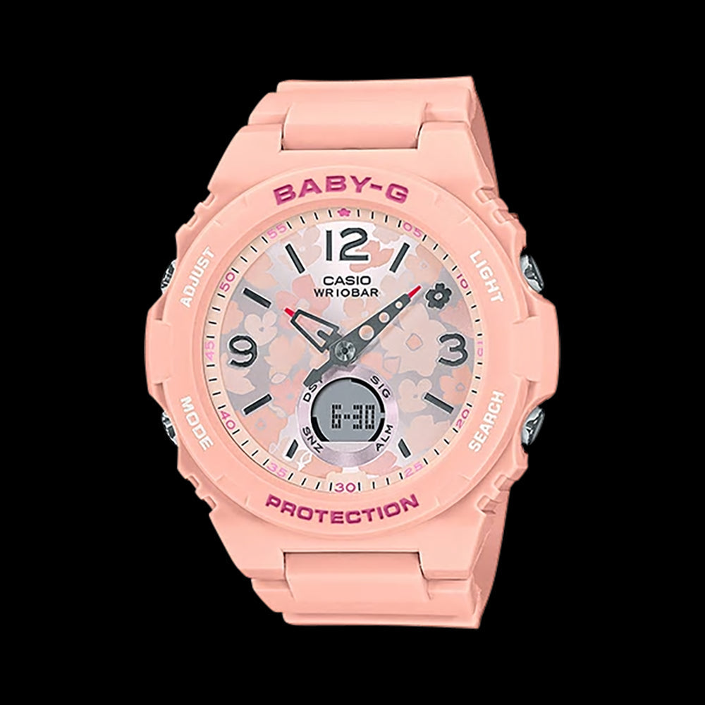 Casio Baby-G Ladies Analog-Digital Watch BGA-260FL-4ADR