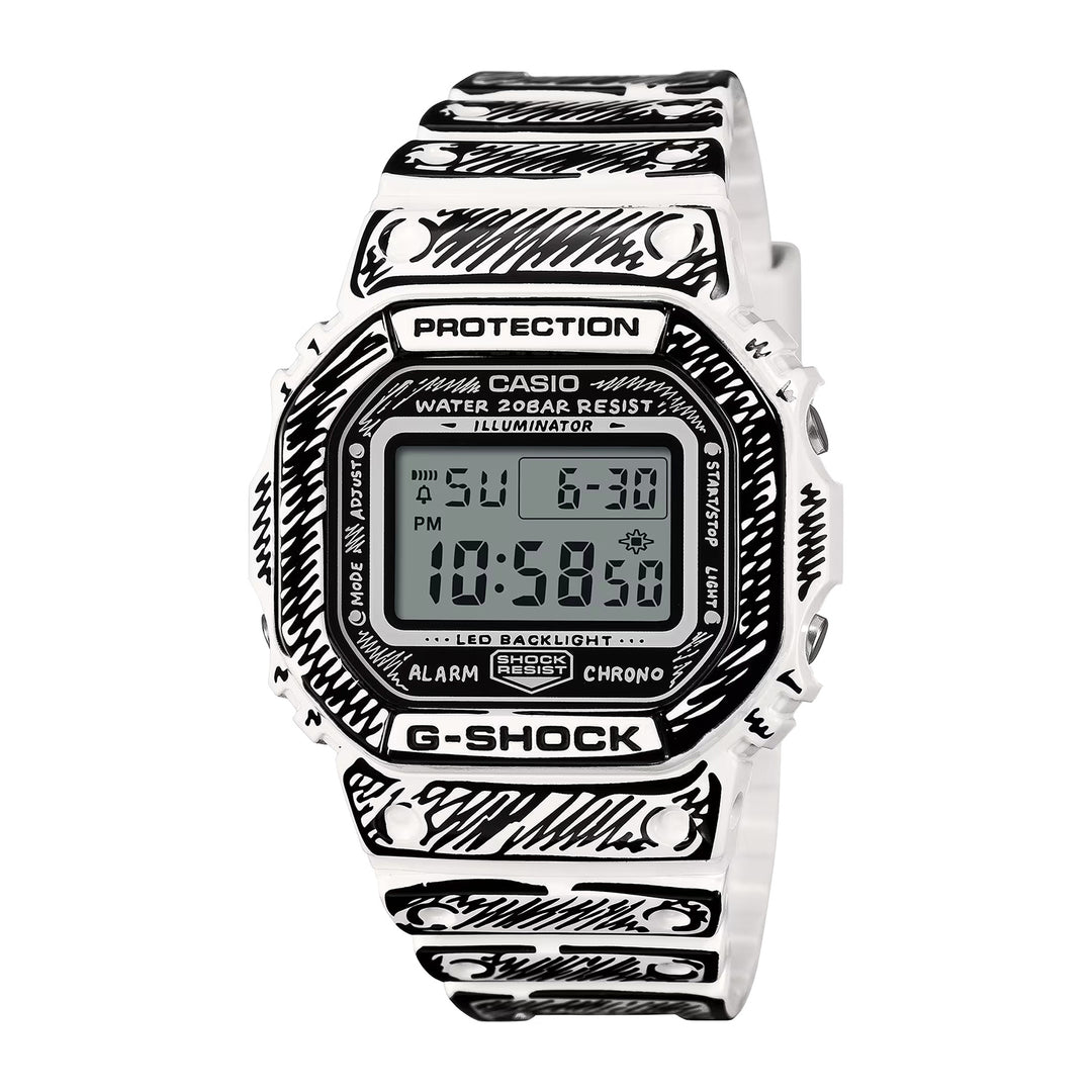 G-SHOCK JOSHUA VIDES COLLABORATION MODELS MEN DIGITAL WATCH DW-5600JV-7DR