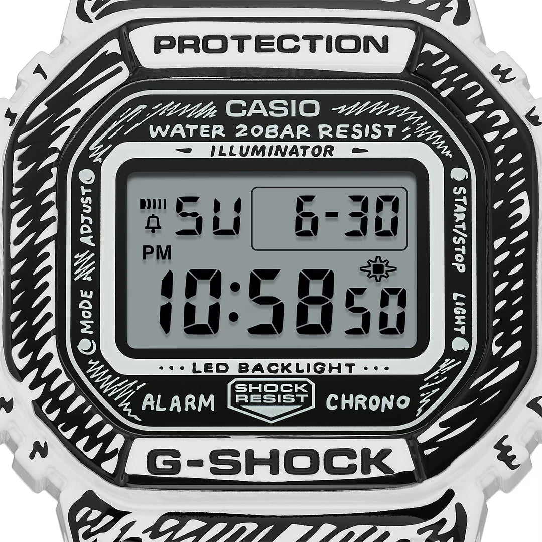 G-SHOCK JOSHUA VIDES COLLABORATION MODELS MEN DIGITAL WATCH DW-5600JV-7DR