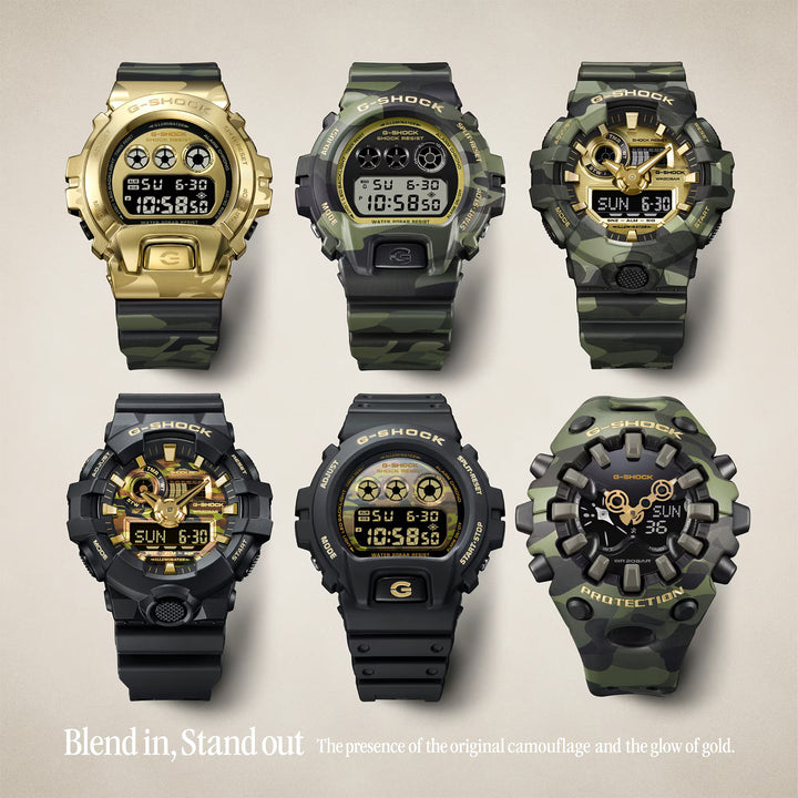 G-SHOCK Bold Camo Series Men Watch DW-6900CMG-3DR