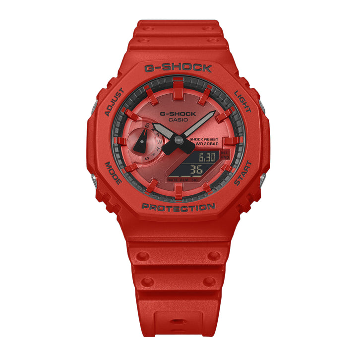 G-SHOCK Casual Digital Men Watch GA-2100RRB-4ADR