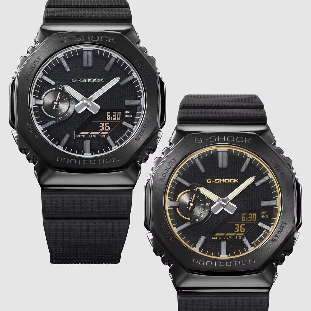 G-SHOCK G-Steel Luxe Black Series Men Watch GM-2100LXB-1A9DR