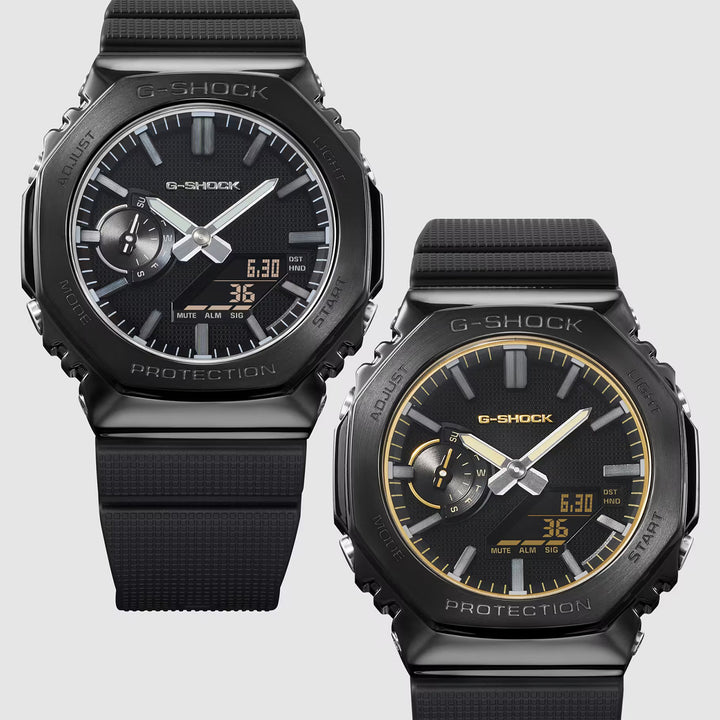 G-SHOCK G-Steel Luxe Black Series Men Watch GM-2100LXB-1ADR