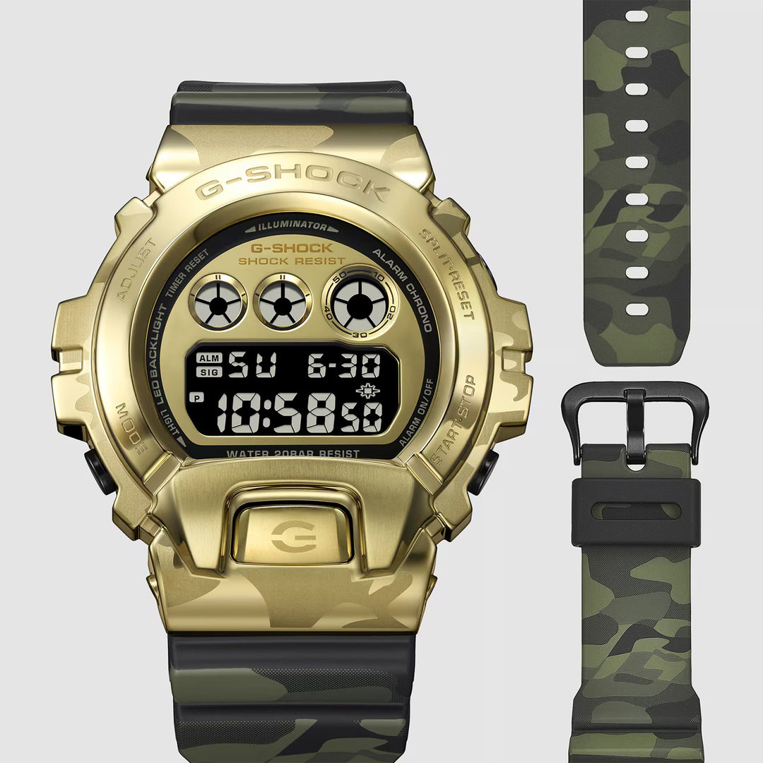 G-SHOCK Bold Camo Series Men Watch GM-6900CMG-3DR