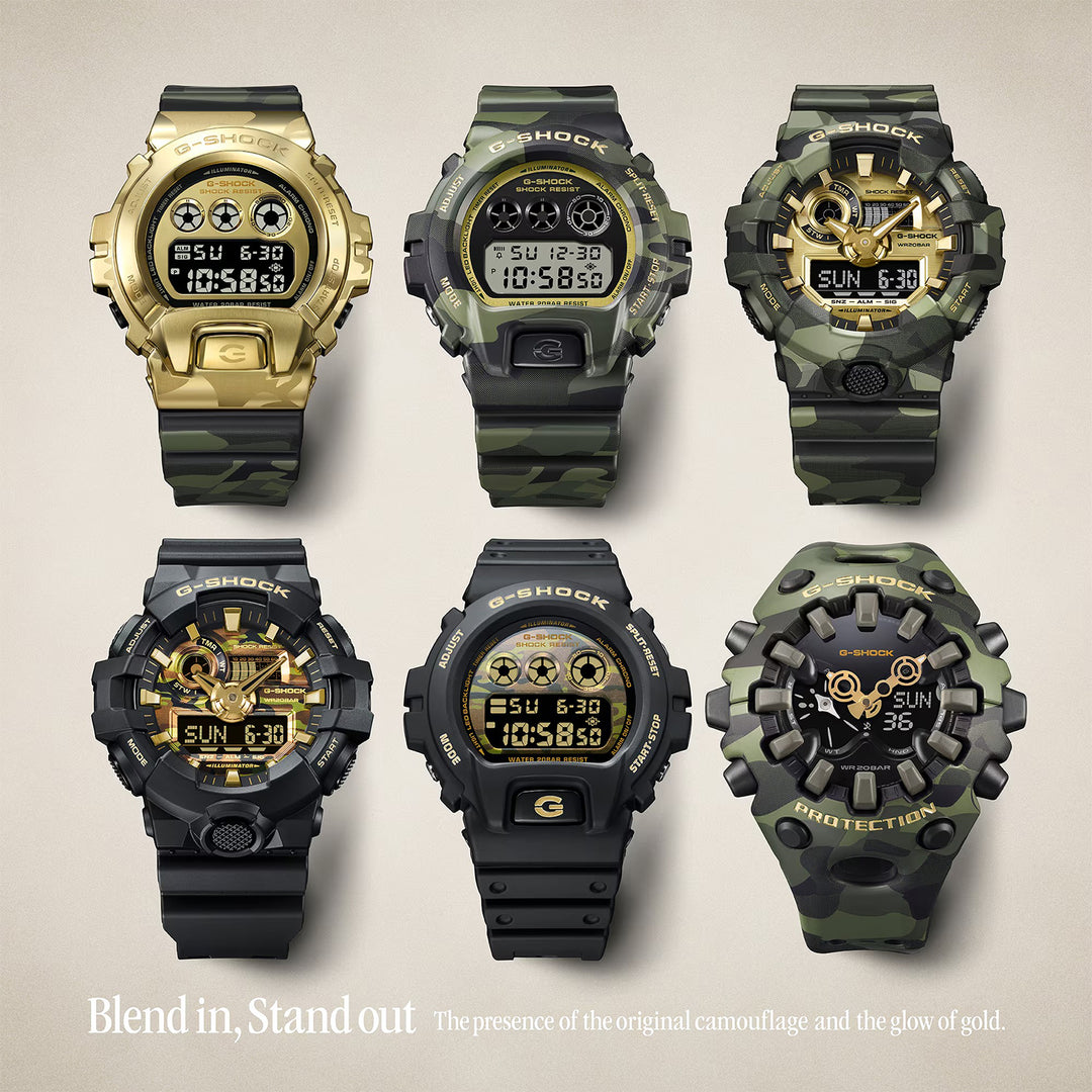 G-SHOCK Bold Camo Series Men Watch GM-6900CMG-3DR