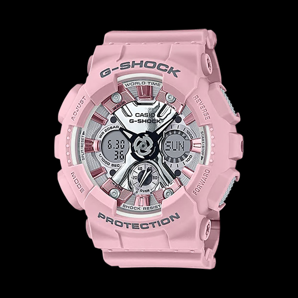 Casio G-Shock Ladies Analog-Digital Watch GMA-S120NP-4ADR