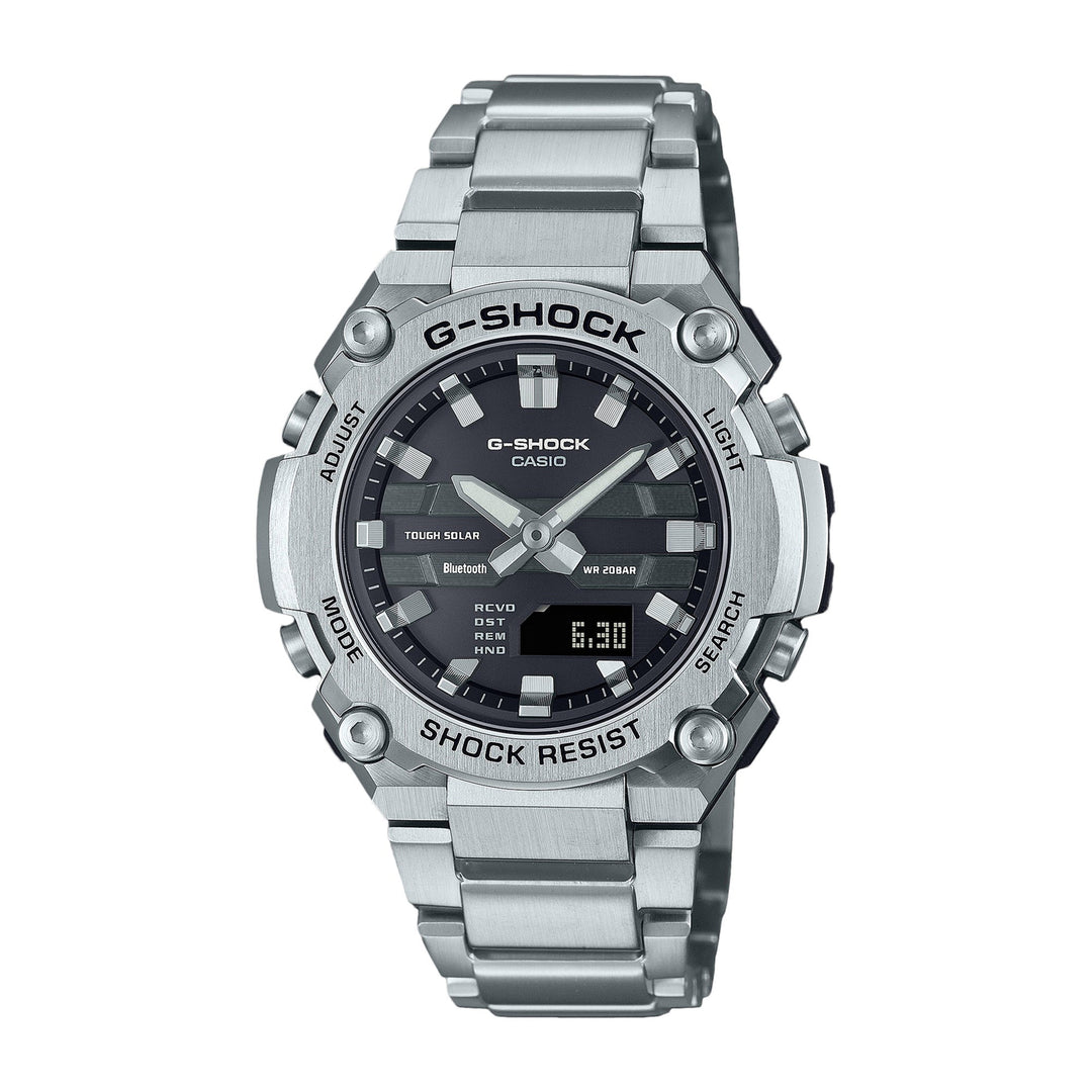 CASIO G-SHOCK G-STEEL STAINLESS STEEL Watch GST-B600D-1ADR