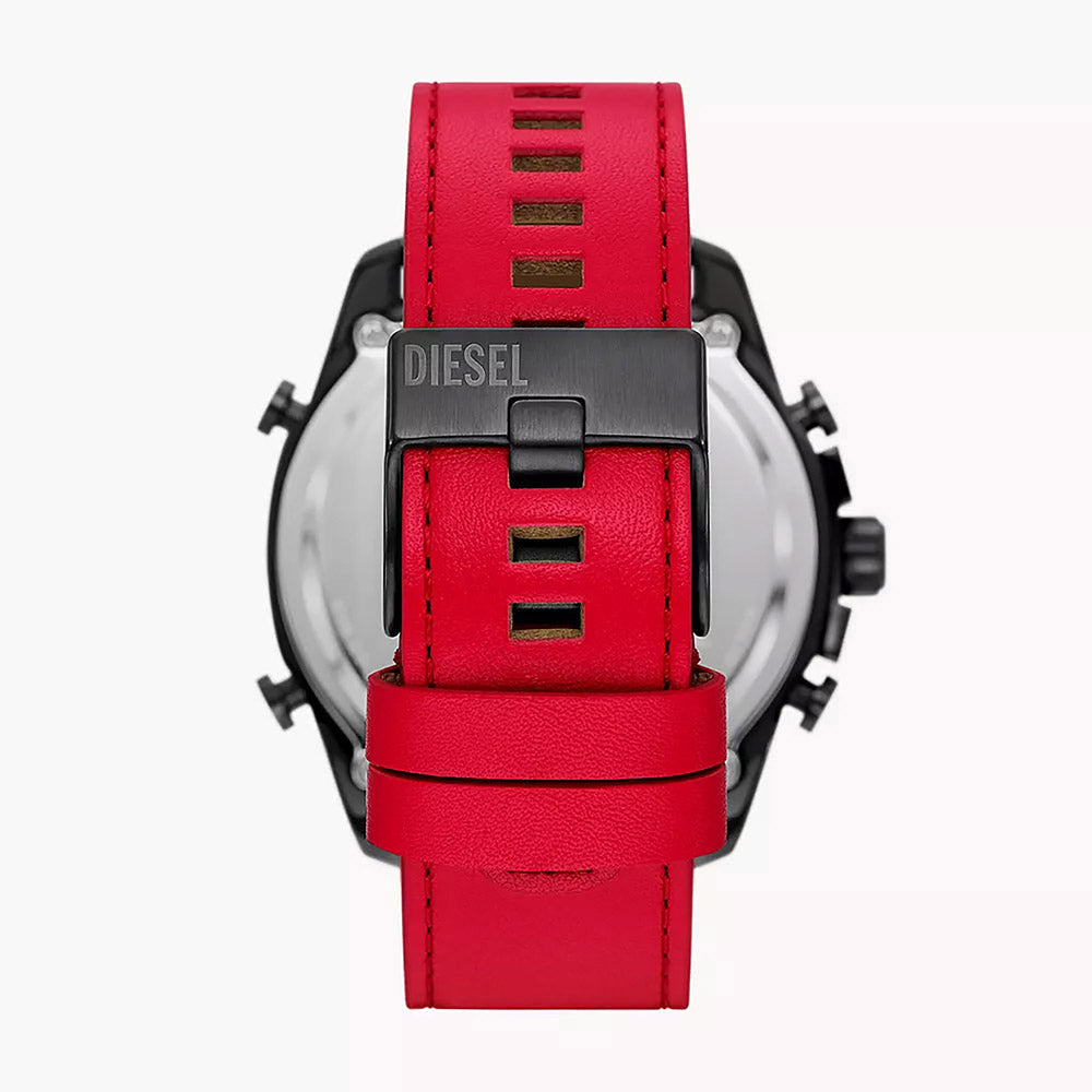 Diesel Mega Chief Gunmetal Stainless Steel Men&