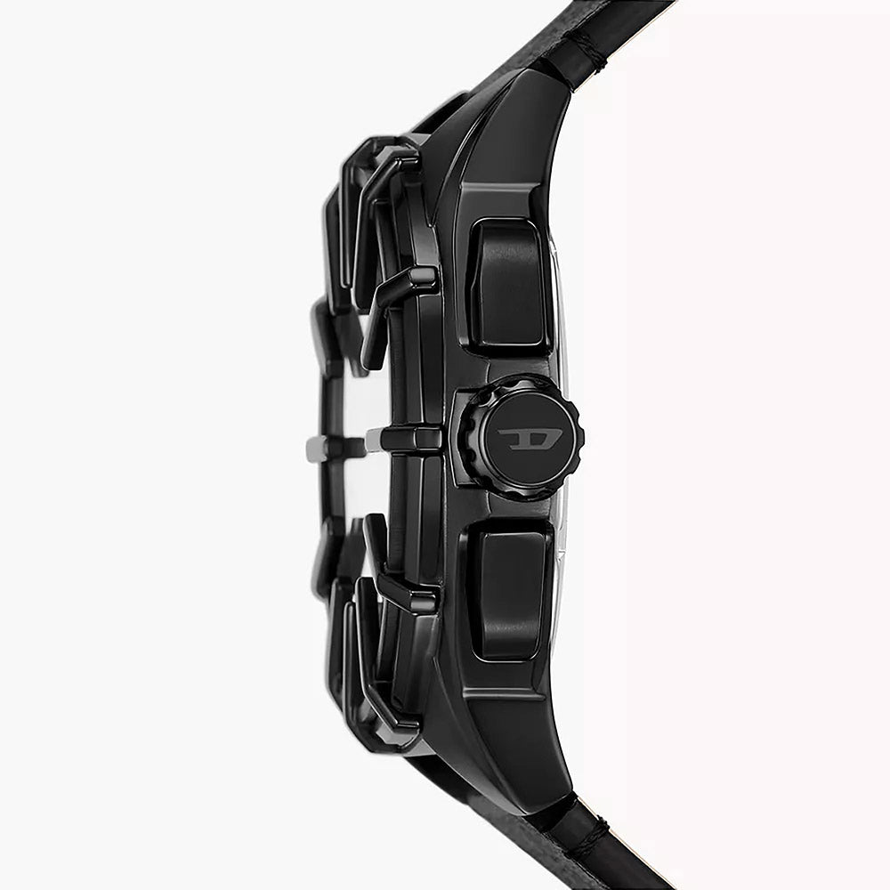 Diesel Framed Black Stainless Steel Men's Watch