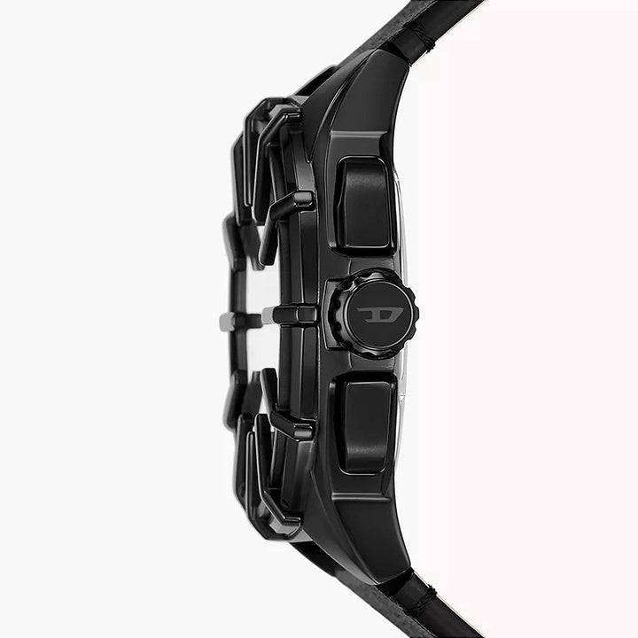 Diesel Framed Black Stainless Steel Men's Watch