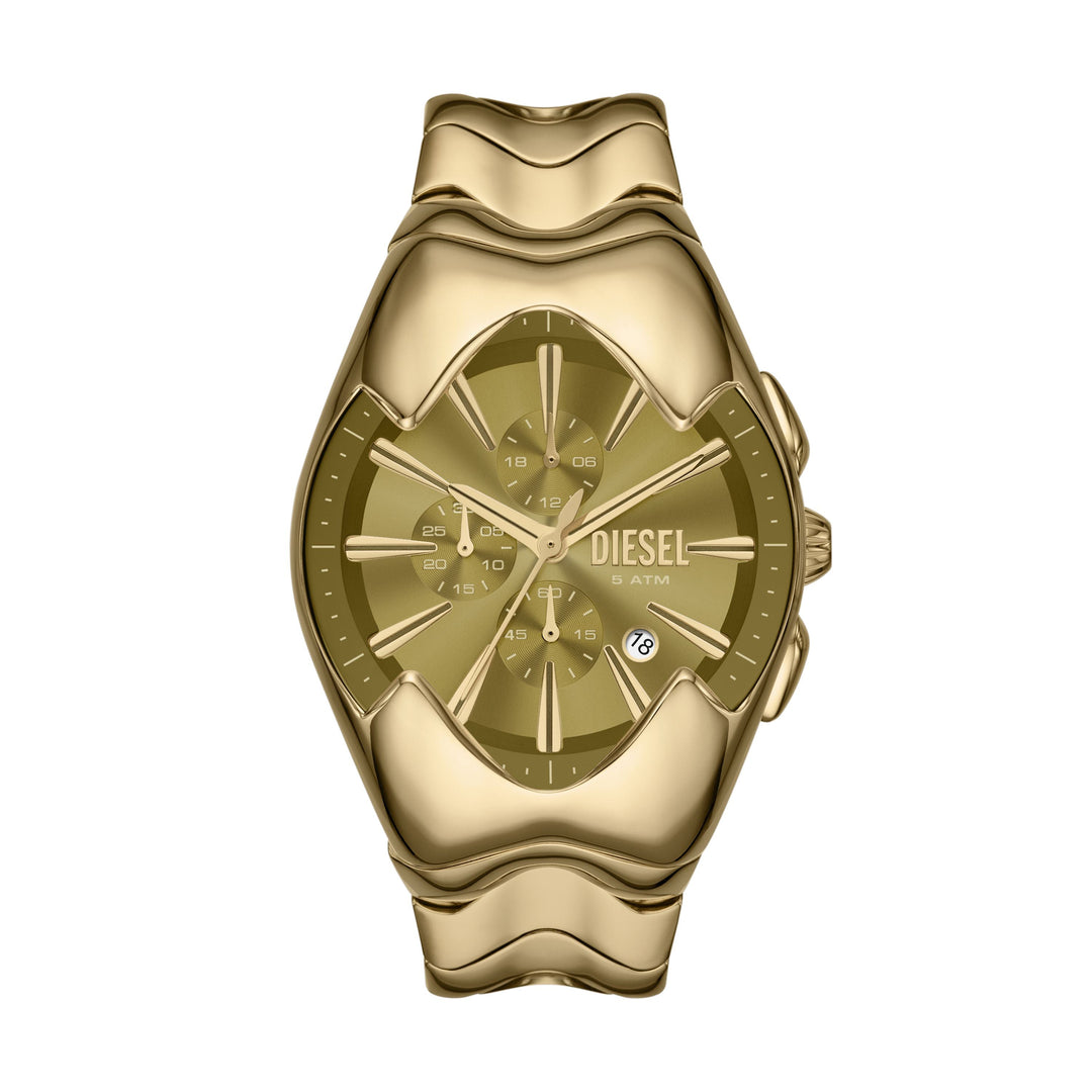 Diesel Mercurial Chronograph Gold-Tone Stainless Steel Watch