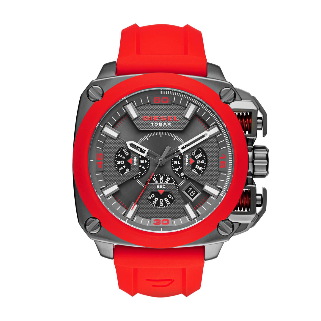 DIESEL BAMF CHRONOGRAPH GUNMETAL DIAL MEN&