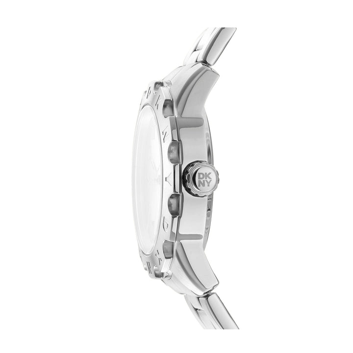 DKNY EVERYDAY Men's Black Dial Stainless Steel Watch