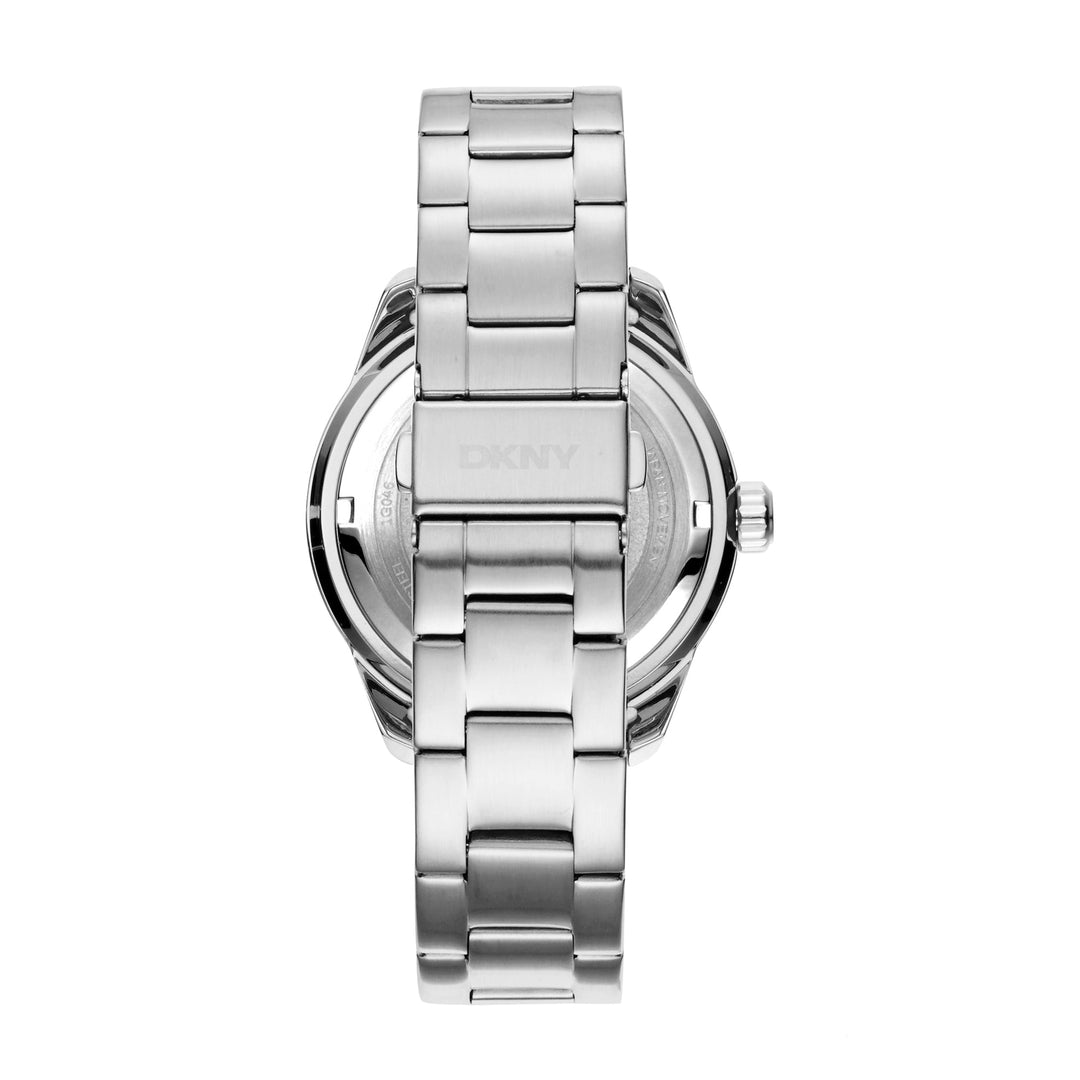 DKNY EVERYDAY Men's Black Dial Stainless Steel Watch