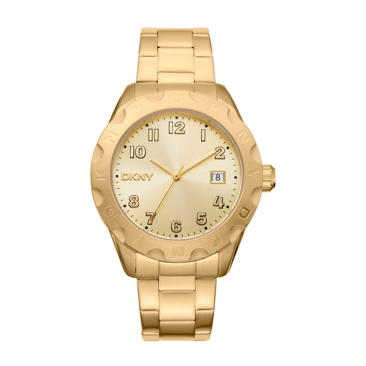 DKNY EVERYDAY Men's Champagne Dial Stainless Steel Watch