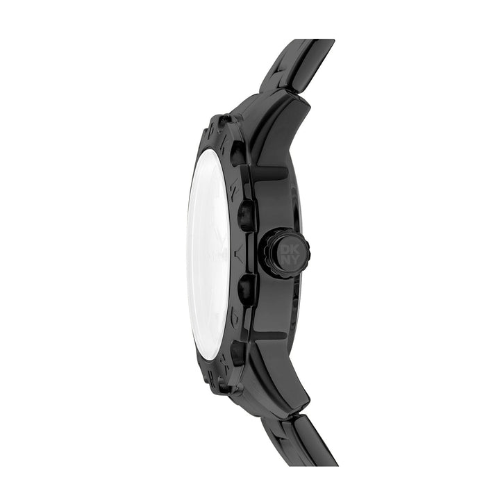DKNY EVERYDAY Men's Black Dial Stainless Steel Watch