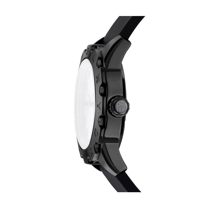 DKNY EVERYDAY Men's Dark Blue Dial Silicone Strap Watch