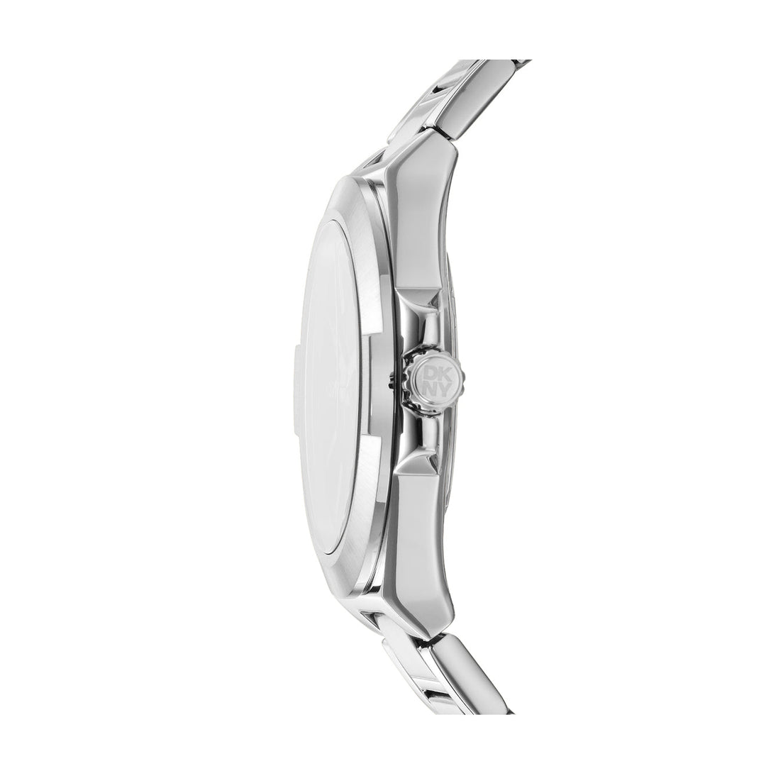 DKNY EVERYDAY Men's Silver Dial Stainless Steel Watch