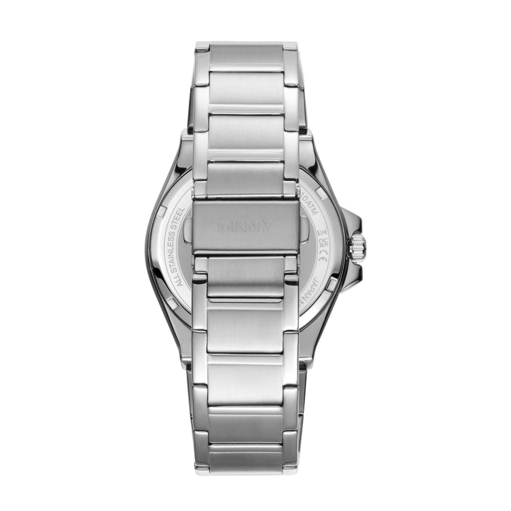 DKNY EVERYDAY Men's Black Dial Stainless Steel Watch