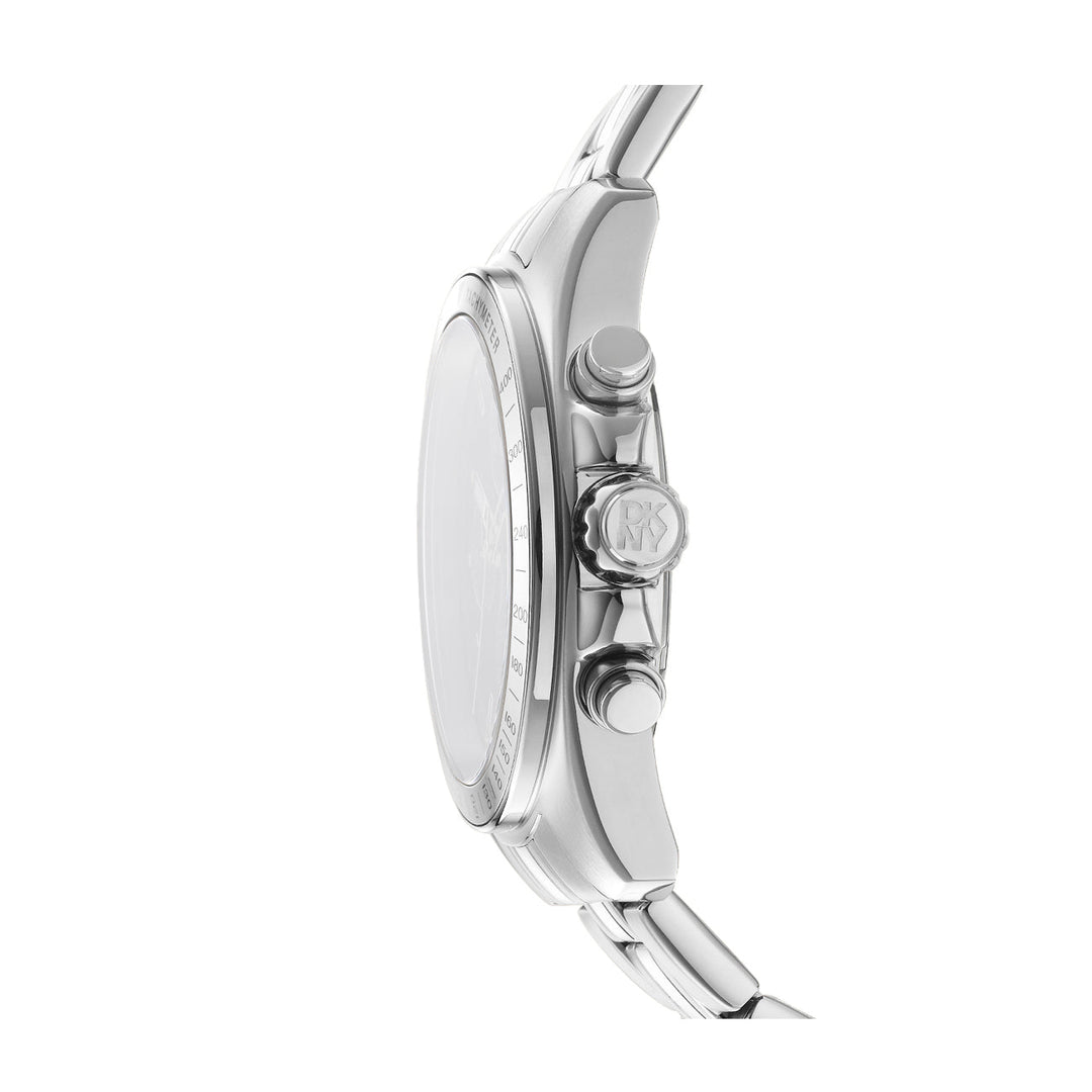 DKNY EVERYDAY Men's Silver Dial Stainless Steel Watch