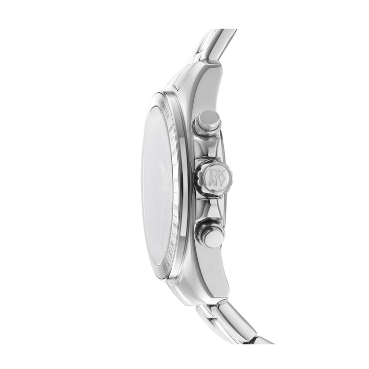 DKNY EVERYDAY Men's Silver Dial Stainless Steel Watch
