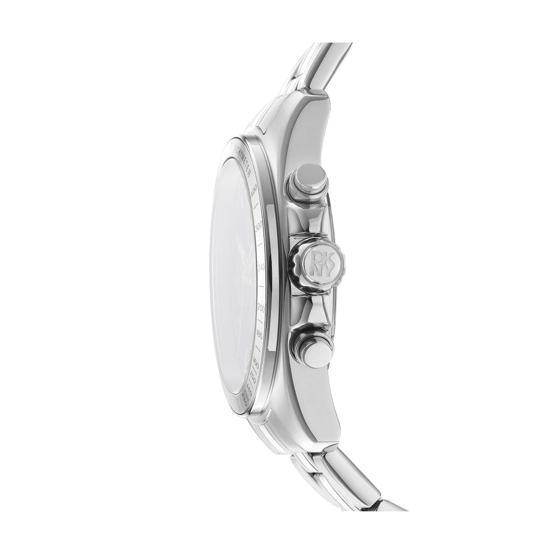 DKNY EVERYDAY Men's Black Dial Stainless Steel Watch