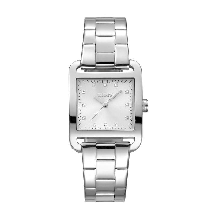 DKNY ICONIC Women's Light Blue Dial Stainless Steel Watch