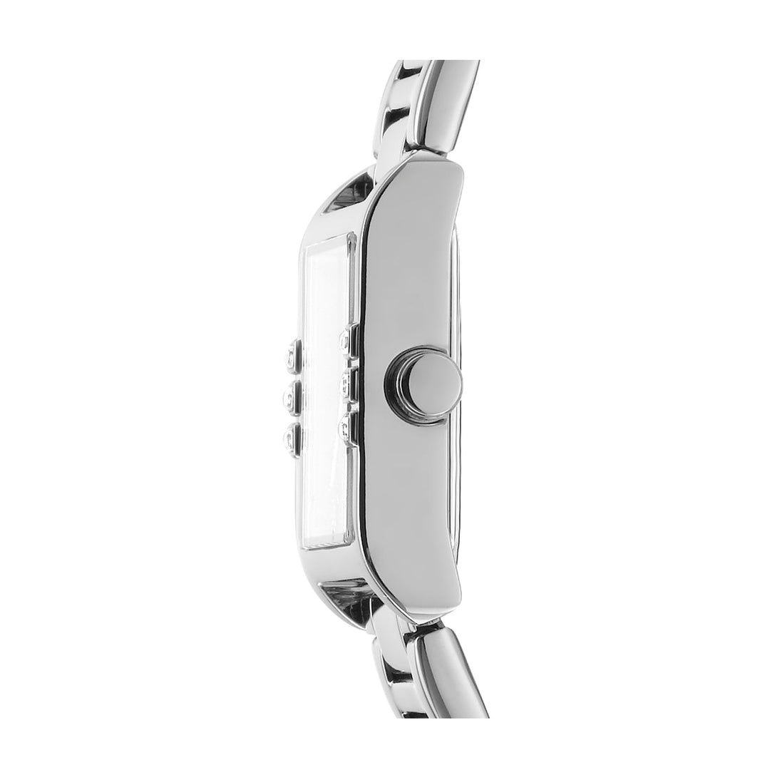 DKNY LOGO Women's Silver Dial Stainless Steel Watch