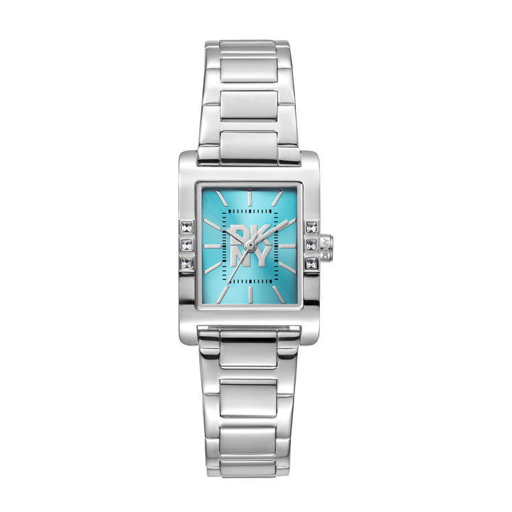 DKNY LOGO Women's Blue Dial Stainless Steel Watch