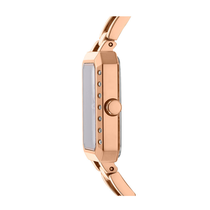DKNY EVERYDAY Women's Rose Gold Dial Stainless Steel Watch