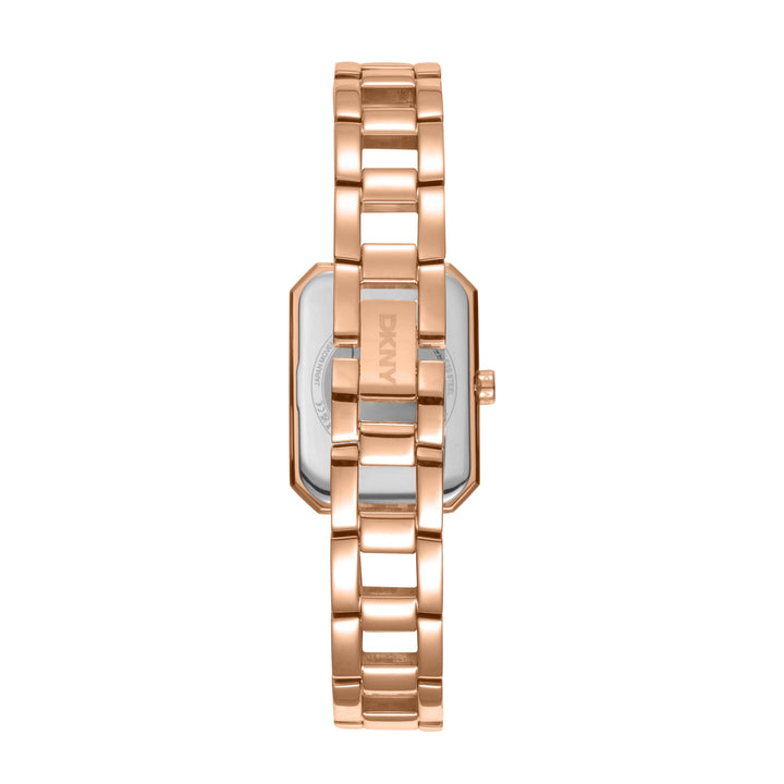 DKNY EVERYDAY Women's Rose Gold Dial Stainless Steel Watch