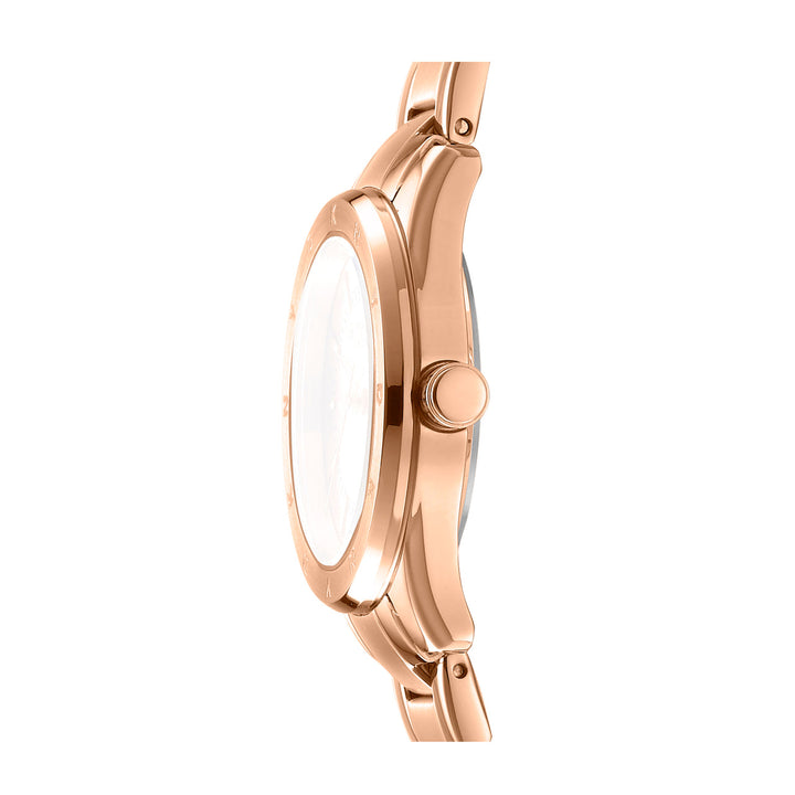 DKNY EVERYDAY Women's Rose Gold Dial Stainless Steel Watch