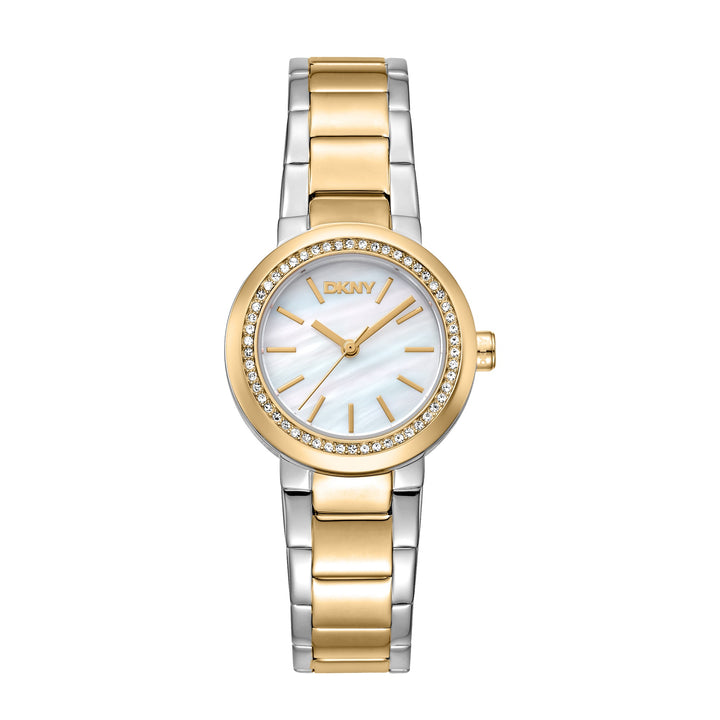 DKNY EVERYDAY Women's White MOP Dial Stainless Steel Watch