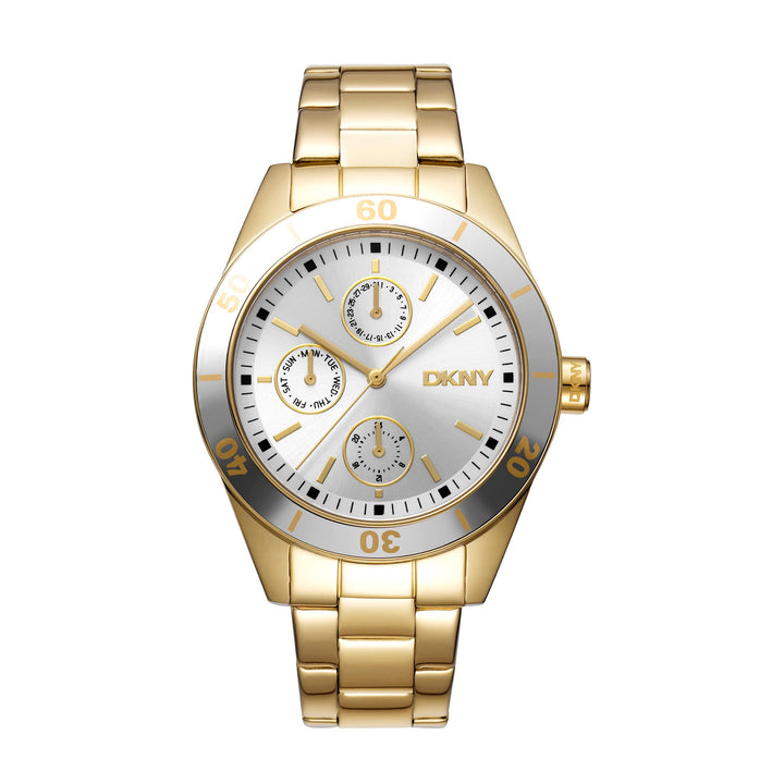 DKNY ACTIVE Women's Silver Dial Stainless Steel Watch