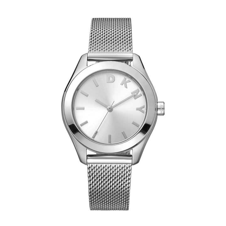 DKNY EVERYDAY Women's Silver Dial Stainless Steel Watch