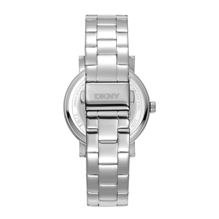 DKNY LOGO Women's Silver Dial Stainless Steel Watch
