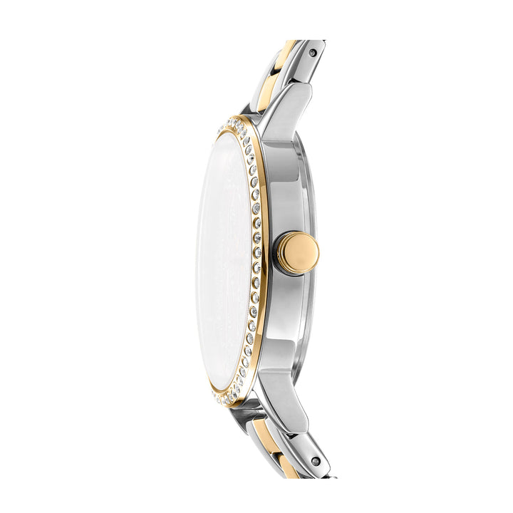 DKNY LOGO Women's Dark Green Dial Stainless Steel Watch