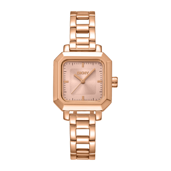 DKNY URBAN Women's Rose Gold Dial Stainless Steel Watch
