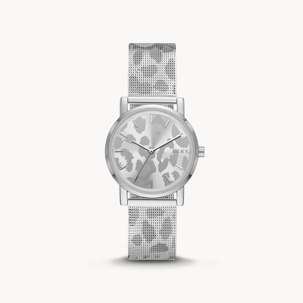 Dkny Soho Three-Hand Stainless Steel Mesh Watch