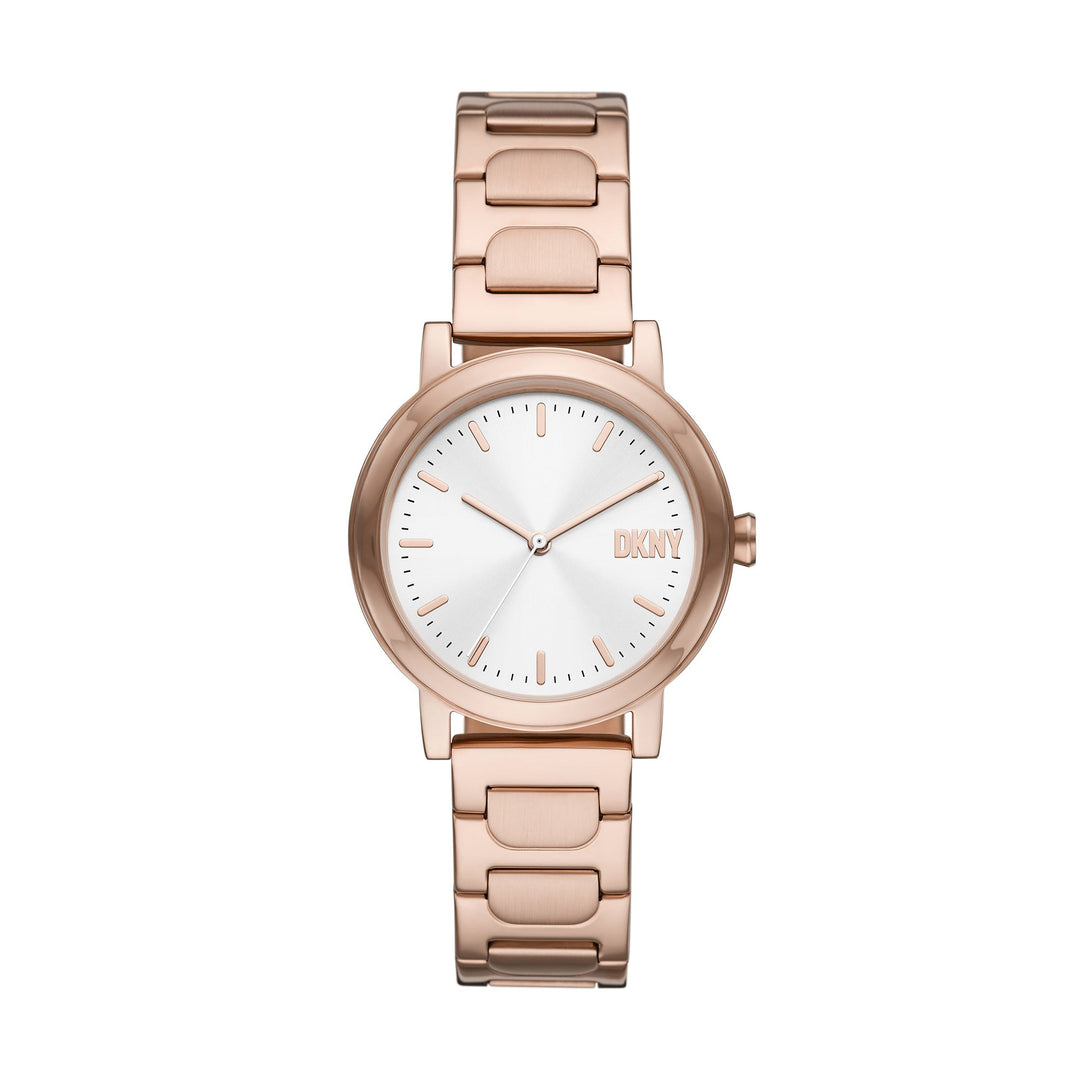 DKNY SOHO LADIES ROSE GOLD WATCH