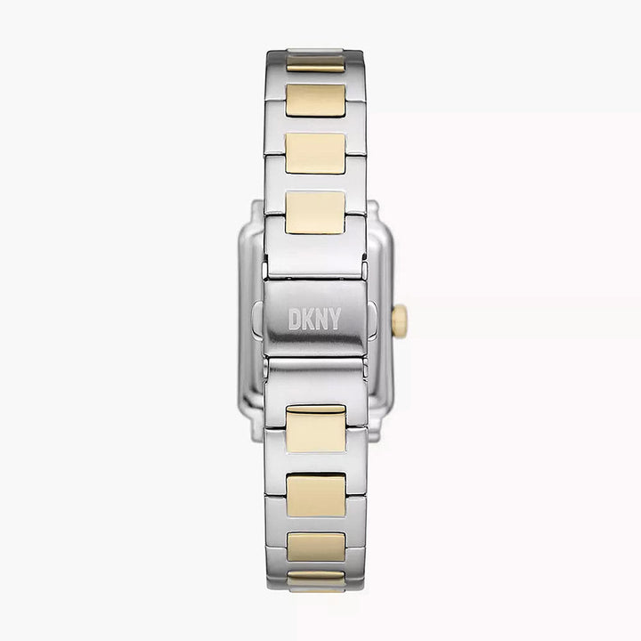 Dkny City Rivet Silver Stainless Steel Women&