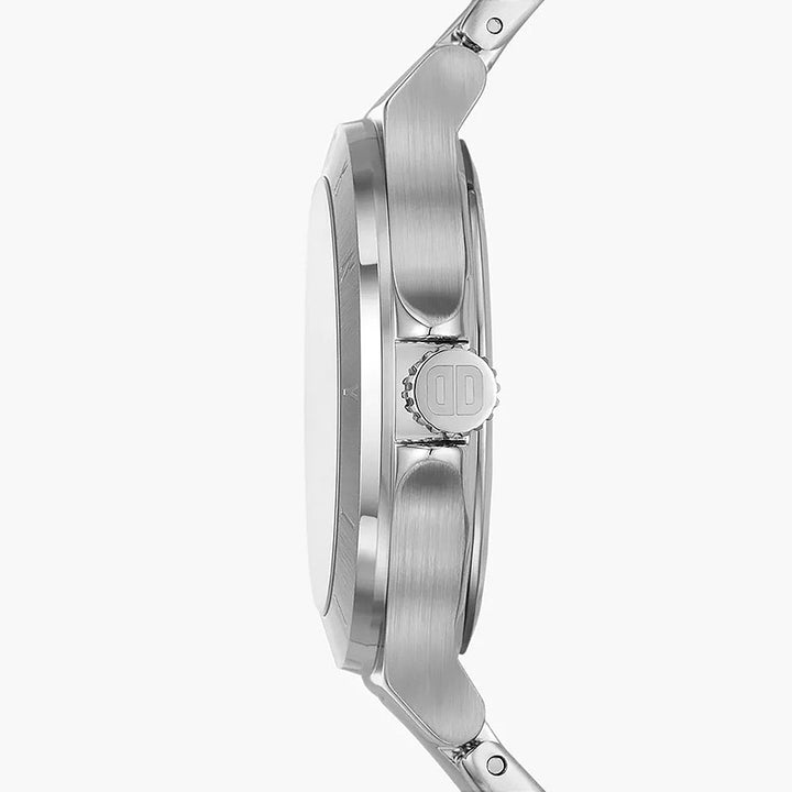 Dkny Chambers Silver Stainless Steel Women&