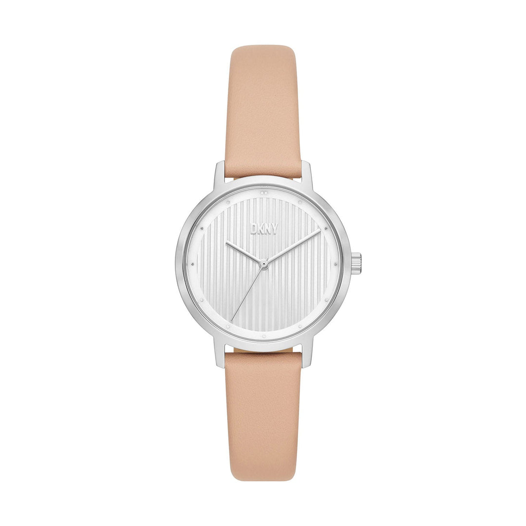 Dkny The Modernist Silver Stainless Steel Women&